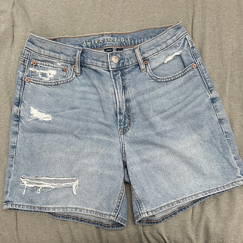 American Eagle Outfitters Light Blue Jean Shorts